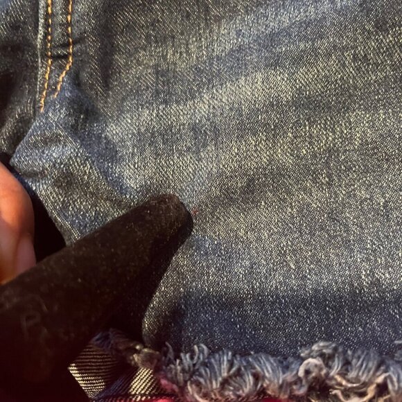 Old Navy Girls High-Rise Adjustable Waist Denim Blue Shorts Size 6 - Picture 6 of 10